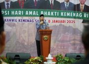 Resepsi HAB, Kakanwil Kemenag sumut Momentum Pererat Kebersamaan Untuk Umat