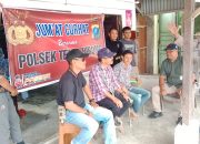 Polsek Teluk Nibung Jalin Silaturahmi terhadap warga melalui Pertemuan Jumat Curhat