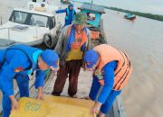 Kapal Tanpa Nama masuk  Di perairan Tanjung Balai Sat Polairud Polres Tanjung Balai Langsung Periksa