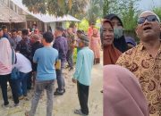 PN Kisaran Gelar Sidang Lapangan Perkara Sengketa Lahan, M.Yahya Sebagai Tergugat Dikawal Orang Terdekat Terlihat Cekcok Dengan Warga di Lokasi