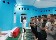 Polres Simeulue Melepas Jenazah Personel Briptu Rynal Al Azwa