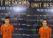 Curi Peralatan Kapal Dua Pria Ditangkap Polsek Teluk Nibung