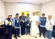Jelang Puncak Haji, Ketua Kloter 09 KNO Audiensi ke Syarikah Rifaad