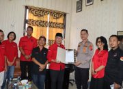 DPC PDIP Nias Selatan Lapor Budi Arie dipolres Nias Selatan 