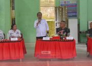 Bupati Nias Sosialisasi Pembukaan Jalan Desa Laowo Hilimbaruzo