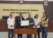 Rapat Paripurna DPRD Kota Gunungsitoli tentang Pengambilan Keputusan Atas Pembahasan Ranperda RPJMD Kota Gunungsitoli Tahun 2025-2029