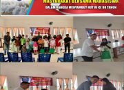 Dewan Eksekutif Mahasiswa ( DEMA-SUMUT) Bagi Sembako Dalam Rangka HUT RI Ke 80