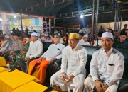 Antusias Warga Lhok Mon Puteh, Sambut Kehadiran Kapolres Lhokseumawe Dalam Acara Maulid Nabi Muhammad SAW.