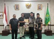 Kakanwil Kemenagsu Terima Kunjungan Ahli Majelis Menyurat Negeri Melaka Bahas Industri Halal