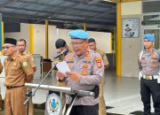Polres Simeulue Dan Jajaran PJU  Jadi Irup Di  13 Sekolah Di simeulue