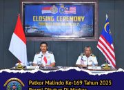 Patkor Malindo Ke-169 Tahun 2025 Resmi Ditutup Di Markas Kodaeral I Belawan