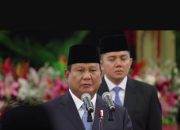 Kabinet Presiden Prabowo ganti 5 Mentri, Lantik 1 Mentri Dan Wamen Mentri Haji Dan Umroh