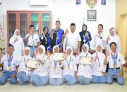 Marching Band MAN 3 Medan Raih Juara Umum Porkot Medan 2025