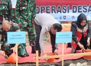 Kapolres Tanjungbalai Hadiri Peletakan Batu Pertama Pembangunan Koperasi Merah Putih 