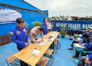 Ditpolair Polda Sumut & Sat polairud Polres T.Balai Bersama DPC HNSI & Wak Yung Laksanakan Deklarasi Tolak PMI Non Prosedural