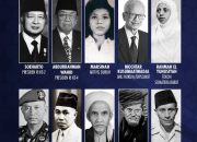 Sepuluh Tokoh Pahlawan Nasional Telah Ditetapkan Presiden Prabowo di Istana Negara