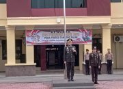 Kapolres Tanjungbalai Pimpin  Upacara  Peringatan Hari Pahlawan Di lapangan Polres Tanjungbalai