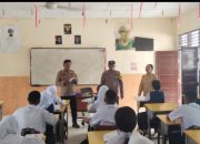 Polsek Datuk Bandar Sosialisasikan SPMB SMA Kemala Taruma Bayangkara 