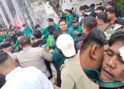 Aksi HIMMAH Copot Kapolrestabes Medan berujung Tindakan Represif