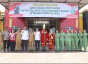 Bupati Nias Sambut Kedatangan Pangdam I/BB di Bandara Binaka