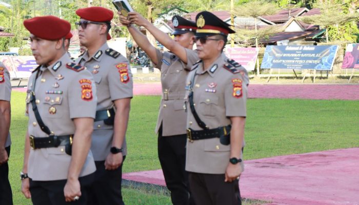 Sertijab Pejabat Utama Polres Simeulue Berlangsung Khidmat