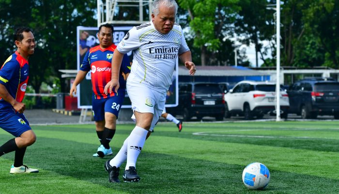 GELAR MINI SOCCER PERSAHABATAN KEJATI SUMUT vs MAHASISWA DAN KOMITE NASIONAL PEMUDA INDONESIA (KNPI) SUMUT
