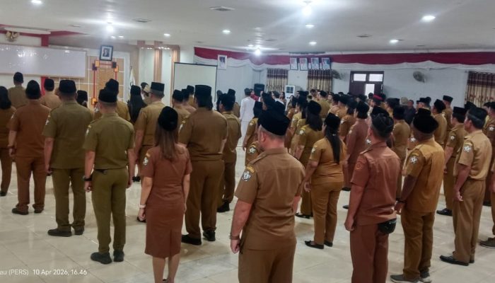 Bupati Nias Selatan Melantik  111 Pejabat Dilingkungan Pemkab Nias Selatan