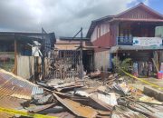 Heboh! Kebakaran di Simeulue Timur, Satu Bangunan Ludes, Dua Rusak Ringan