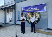 Lewat Penandatanganan Ikrar Bersama Rutan Ambon Perkuat Komitmen Zero HALINAR