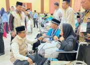 Ketua PPIH Embarkasi Medan Sambut 360 Jemaah Kloter 01 Asal Binjai Dan Medan