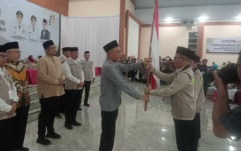 Kloter 2 Jamaah Haji Asal Langkat Di Lepas Ketua Komisi Vlll H.Marwan Dasopang  Dan  Gubernur  Sumut Bobby Afifi  Nasution 