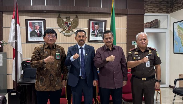 Kunjungan Kerja PLT.Wakil Kejagung RI Bersama Wakil Ketua MAhkamah Agung RI Dorong Sinergi Dan Kaloborasi Penegakan Hukum