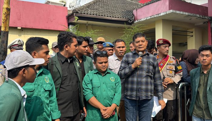 Geruduk Polda Sumut, PW IPA Sumut desak Polda Periksa Bupati dan Pimpinan PT MNA terkait dugaan penutupan sungai Badak mati.