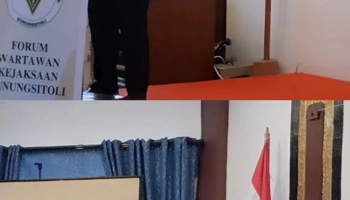 Forwaka Gunungsitoli Resmi Dilantik, Kajari Dr. Firman Halawa.SH.MH  : Junjung Tinggi Kode Etik Jurnalistik