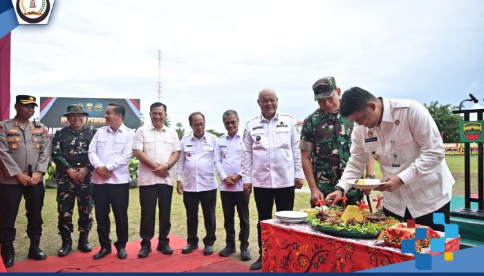 Bupati Nias Selatan Sokhiatulo Laia Hadiri Upacara Karya Bakti TNI AD Tahun 2026
