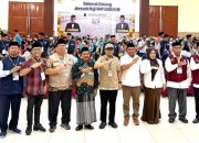 Wakil Bupati Labuhan Batu Ingatkan Jammah Agar saling Membantu Dan Jaga Nama Baik Kabupaten Labuhan Batu khusunya Dan Sumut.