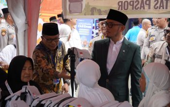 Wakil Menteri Haji Dan Umroh RI Dahnil Azhar Simanjuntak Apresiasi Kesigapan PPIH Embarkasi Haji Medan Dalam Menangani Jamaah Calhaj Transit  Technical Landing