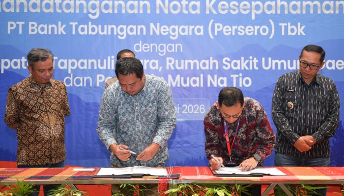 BTN Bikin Layanan Publik Pemkab Tapanuli Utara Makin Modern