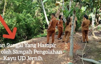 Diduga Meresahkan dan Mencemarkan Lingkungan UD Jernih dilaporkan di Dinas Lingkungan Hidup dan Polsek Lahewa 
