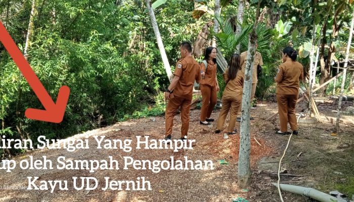 Diduga Meresahkan dan Mencemarkan Lingkungan UD Jernih dilaporkan di Dinas Lingkungan Hidup dan Polsek Lahewa 