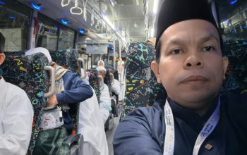 Ketua Kloter 16 Alfian  Pinem.SE, Sampaikan Persiapan Menuju Armuzna,Jammah Di Himbau Fokus Ibadah