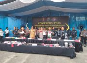 Tim Gabungan Polrestabes Medan Ungkap 142 Kasus Kejahatan Jalanan dan 178 Tersangka 