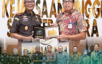 Kajatisu Muhibuddin.SH.MH Menerima Kunjungan Audensi Dan Kordinasi Pimpinan Regional Sumut 1 CEO PT.Bank Mandiri