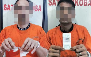Satres Narkoba Polres Nias Amankan Dua Orang Pengedar Narkoba