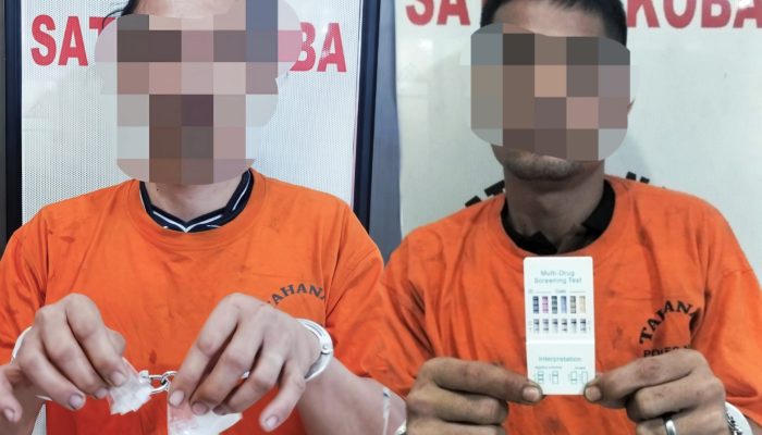 Satres Narkoba Polres Nias Amankan Dua Orang Pengedar Narkoba