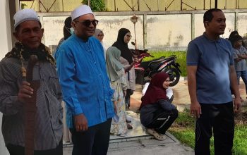 PLh.UPT Asrama Haji Kelas I Medan Akmalsyah Lubis Sampaikan, Hari Ini  Sembelih 7 Ekor Lembu, Qurban Para Karyawan