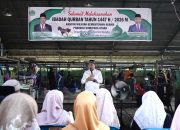 Kakanwil Kemenagsu  H.Ahmad Qosbi Sampaikan: Kurban Simbol Menyembelih Sifat dan Nafsu Hewani