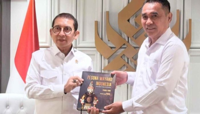 Mentri Kebudayaan RI Dr.H Fadli zon ,SS.Msc Terima Kunjungan Wakil Bupati Nias Selatan Yusuf Nakhe