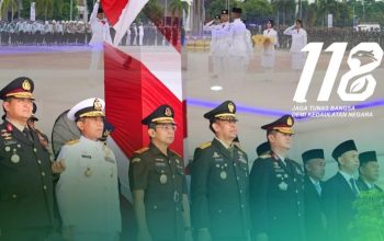 Wakil Kepala Kejaksaan Tinggi Sumut Eko Adhyaksono Ikuti Upacara Harkitnas Ke 118 Dilapangan Astaka