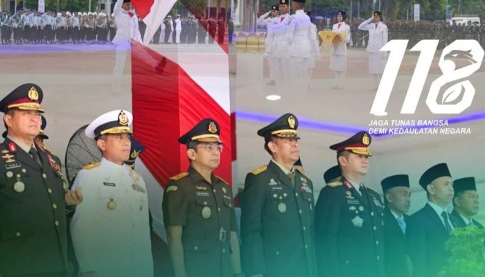 Wakil Kepala Kejaksaan Tinggi Sumut Eko Adhyaksono Ikuti Upacara Harkitnas Ke 118 Dilapangan Astaka
